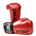 Fist Sparingo bokso pirštinės, naturalios odos, raudonos